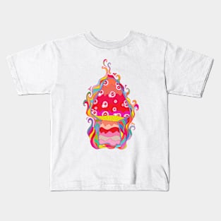 Psychedelic Mushroom Kids T-Shirt